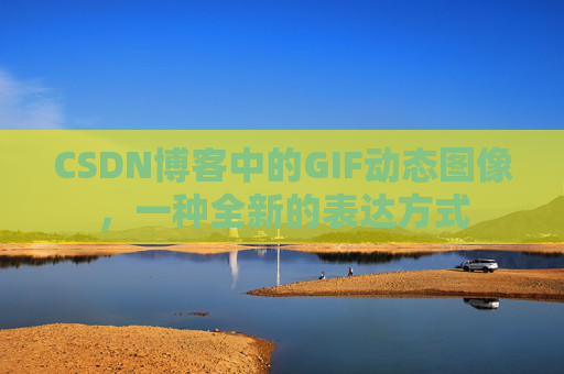 CSDN博客中的GIF动态图像，一种全新的表达方式