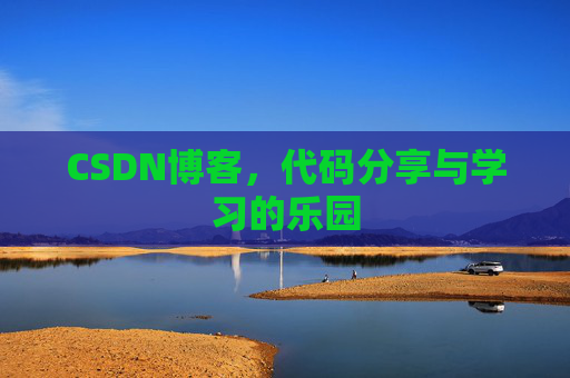 CSDN博客，代码分享与学习的乐园